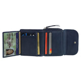 Pierre Cardin Leather Tri-Fold Tab Wallet