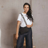 Tribeca Quilted Kiara Crossbody/Clutch