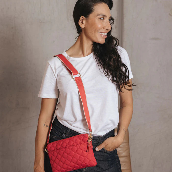 Tribeca Quilted Kiara Crossbody/Clutch