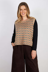 JJ Sisters Wool Acrylic Vest