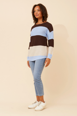 Caroline Morgan Colour Block Jumper