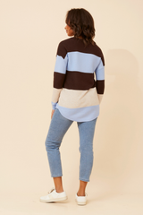 Caroline Morgan Colour Block Jumper