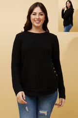 Caroline Morgan Button Detail Jumper