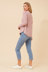 Caroline Morgan Button Detail Jumper