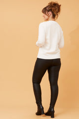 Caroline Morgan Floral Embellished Knit Jumper