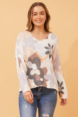 Bottega Floral Knit Jumper