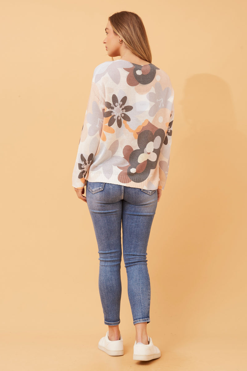 Bottega Floral Knit Jumper