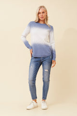 Caroline Morgan Two Tone Jumper