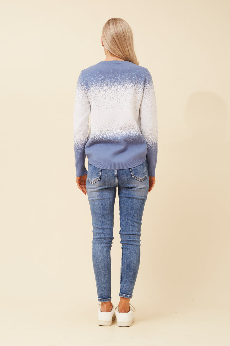 Caroline Morgan Two Tone Jumper
