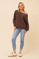 Caroline Morgan Solid Knit Jumper