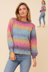 Caroline Morgan Space Dyed Knit Jumper