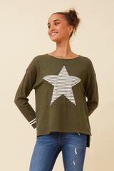 Caroline Morgan Star Pullover