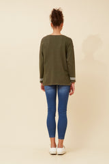 Caroline Morgan Star Pullover