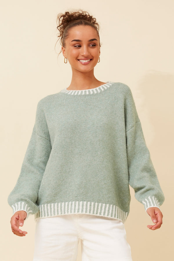 Caroline Morgan Solid Knit Jumper