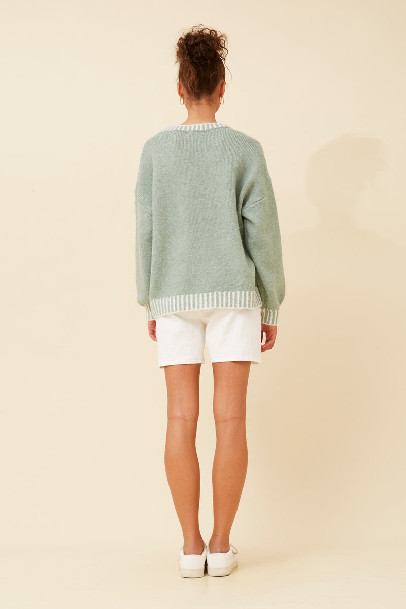 Caroline Morgan Solid Knit Jumper
