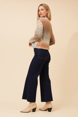 Caroline Morgan Jacquard Pattern Jumper