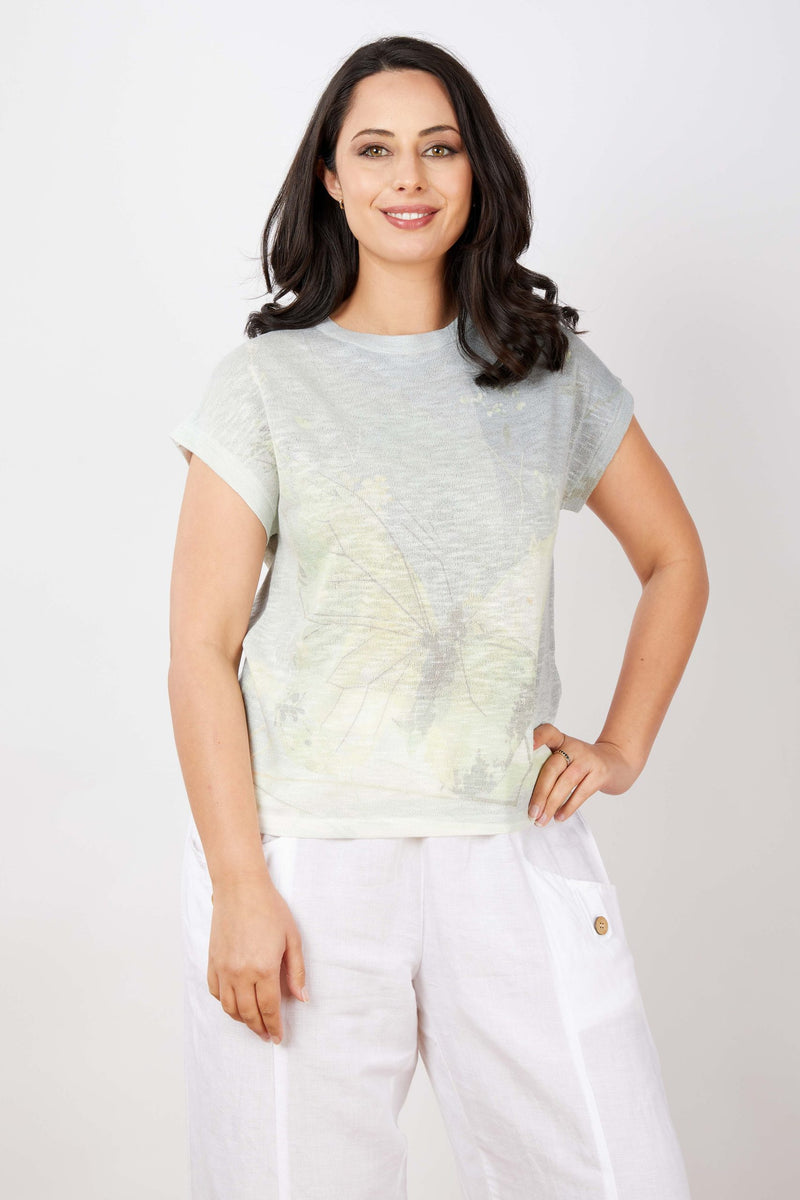 JJ Sisters Linen Viscose Top
