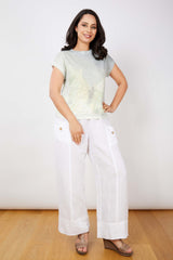 JJ Sisters Linen Viscose Top