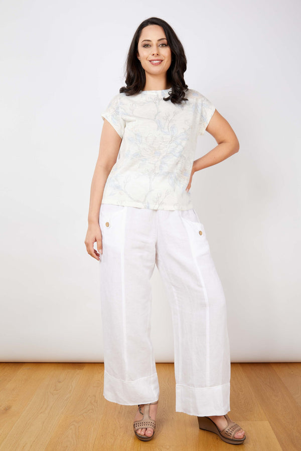 JJ Sisters Linen Viscose Top