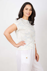 JJ Sisters Linen Viscose Top