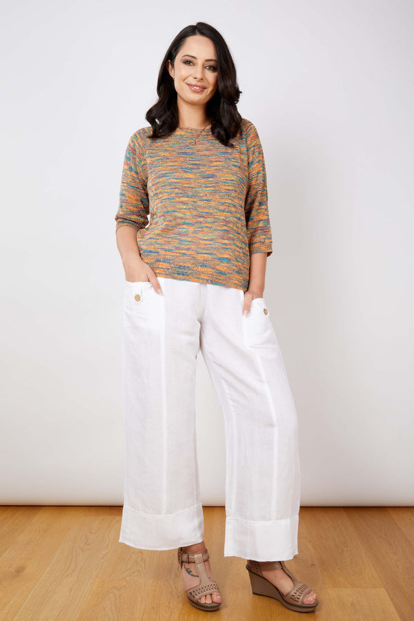 JJ Sisters Cotton Linen Top