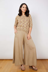 JJ Sisters Cotton Linen Knitted Top