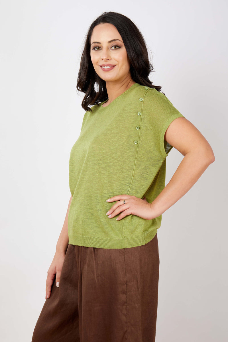 JJ Sisters Linen Viscose Top