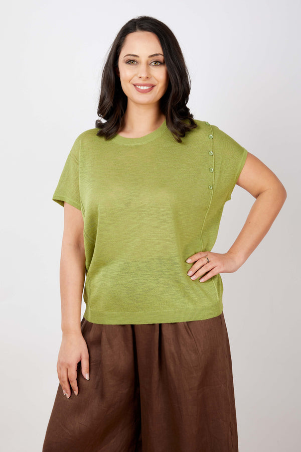 JJ Sisters Linen Viscose Top