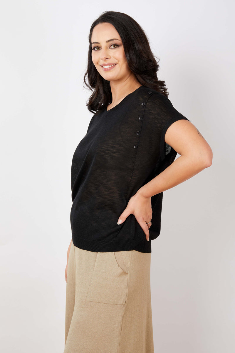 JJ Sisters Linen Viscose Top