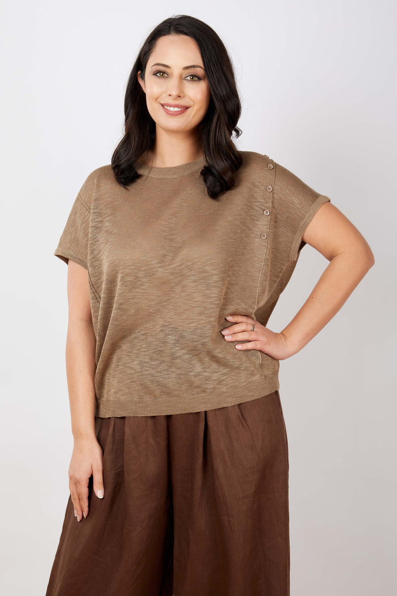JJ Sisters Linen Viscose Top