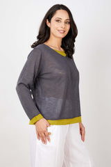 JJ Sisters Linen Viscose Top
