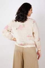 JJ Sisters Sheer Cotton Zip Top