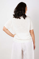 JJ Sisters Silk Linen Top