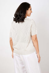 JJ Sisters Silk Linen Top