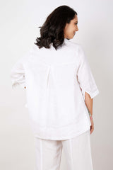 JJ Sisters Linen Printed Shirt