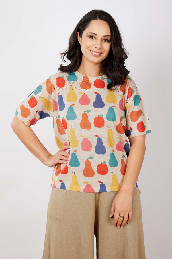 JJ Sisters Cotton Linen Top