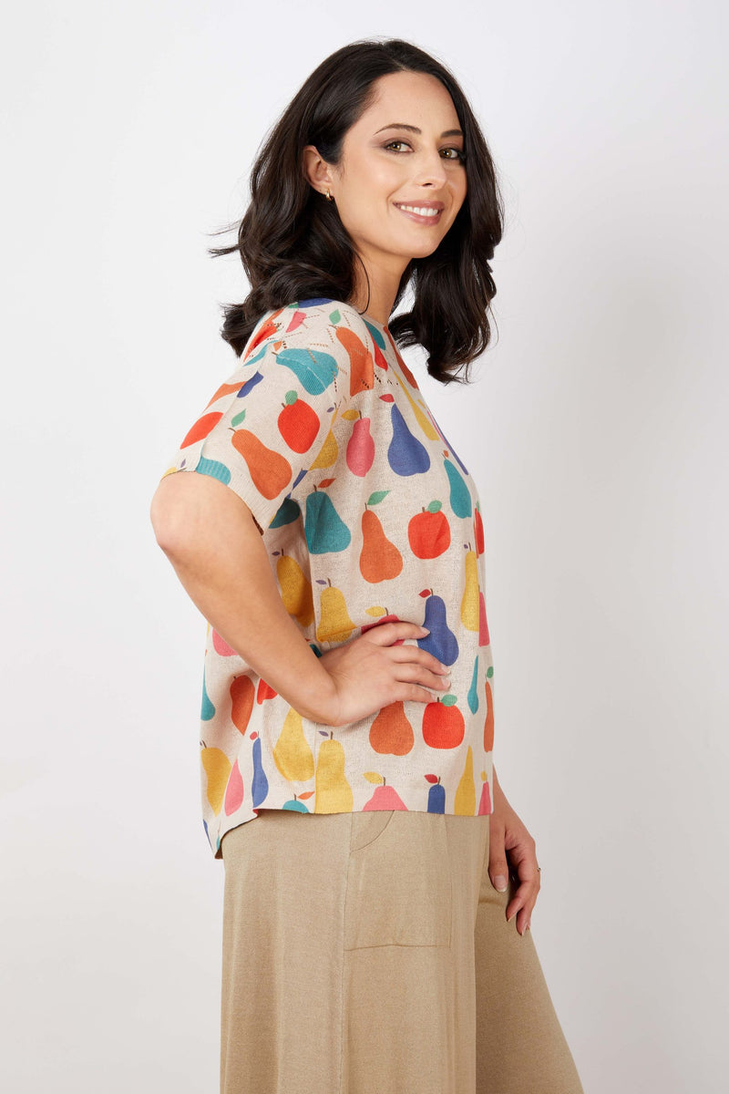 JJ Sisters Cotton Linen Top