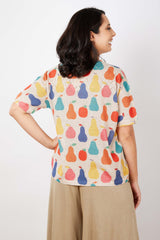 JJ Sisters Cotton Linen Top