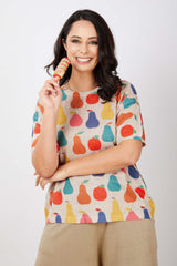 JJ Sisters Cotton Linen Top