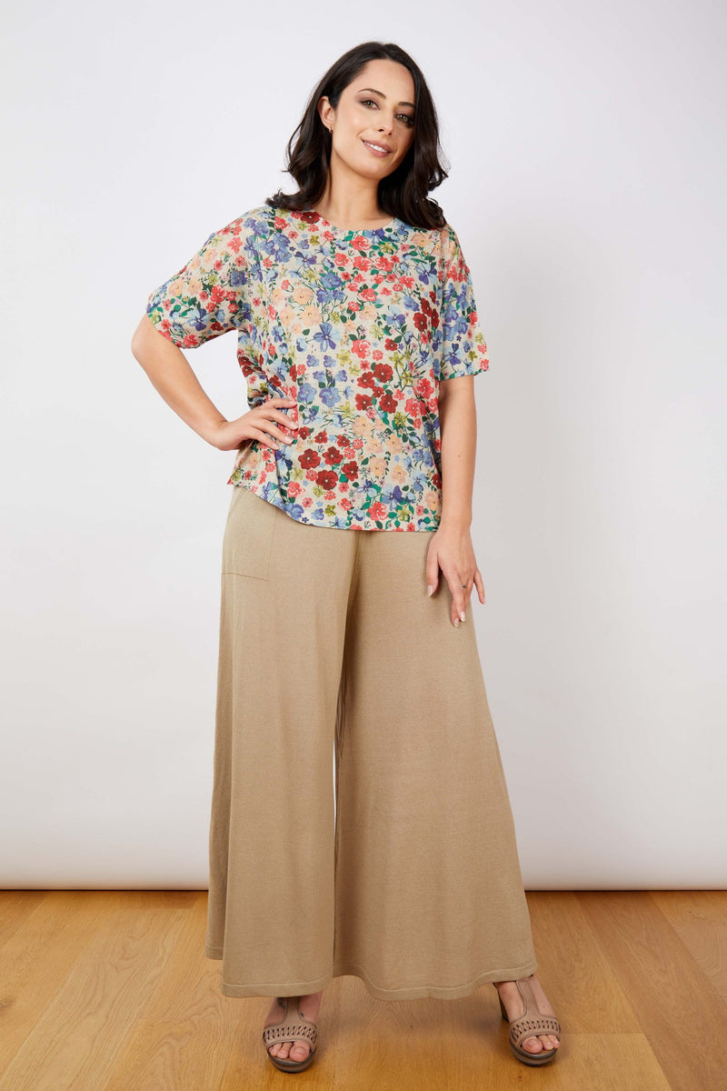 JJ Sisters Cotton Linen Top