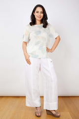 JJ Sisters Linen Viscoe Top