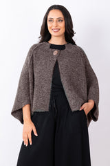 JJ Sisters Wool Blend Cape