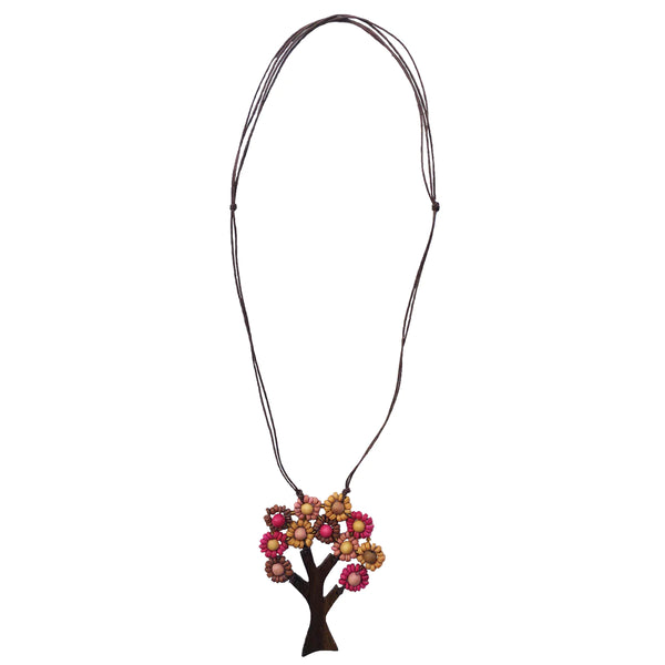 ZODA Wooden Tree Necklace