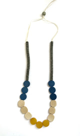 ZODA  Amy Wooden Necklace