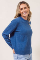 See Saw Merino Wool Crew Neck Sweater