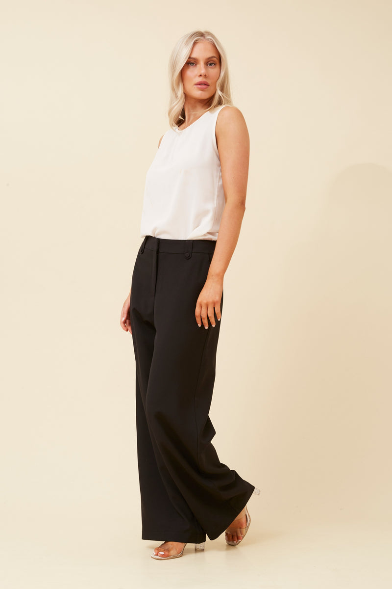 Caroline Morgan Wide Leg Pant