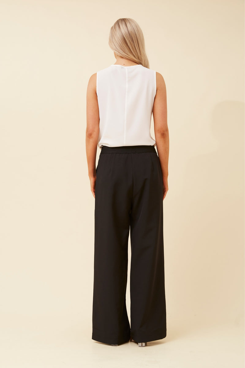 Caroline Morgan Wide Leg Pant