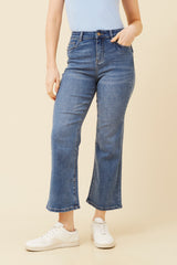 Caroline Morgan Straight Leg Denim Jean