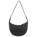 Pierre Cardin Leather Crescent Shoulder Bag