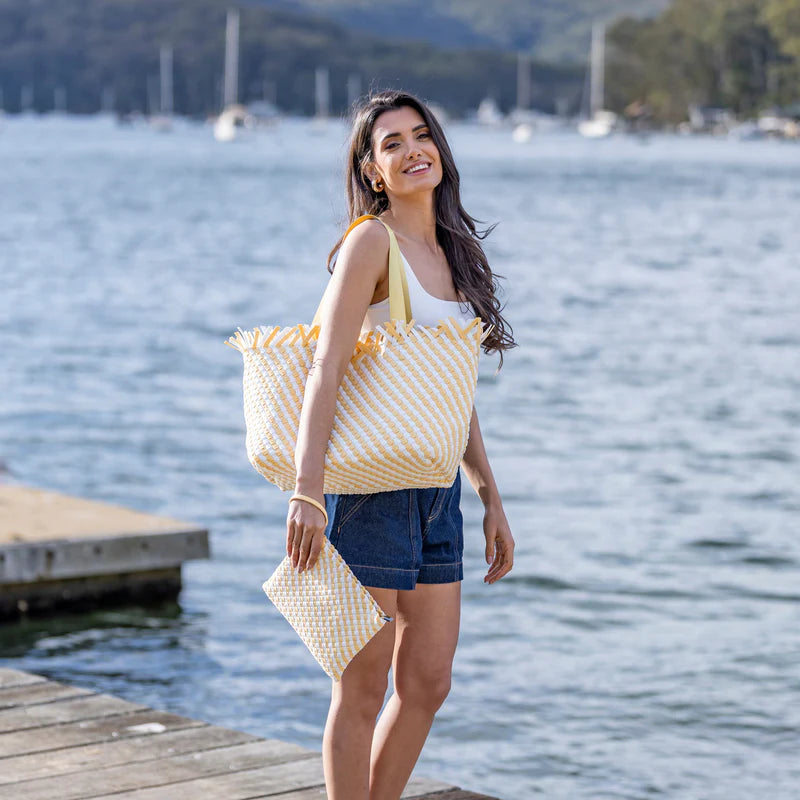 Bahama Large 2 Piece Woven Tote